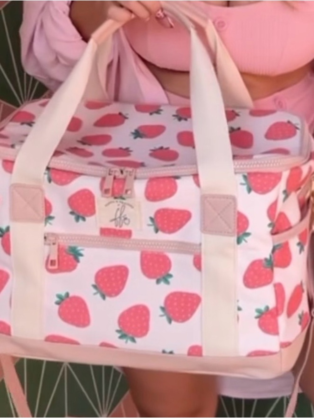 🍓DISO Poppy & Peonies Strawberry Cooler🍓